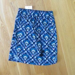 NWT Ann Taylor Loft skirt drawstring pockets